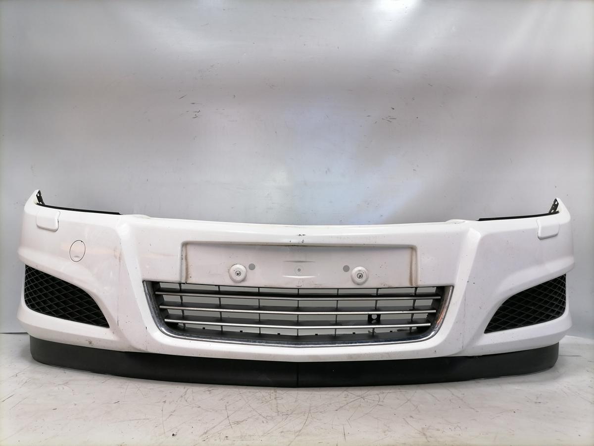 Opel Astra H original Sto&szlig;stange Stossf&auml;nger vorn GAZ Schneewei&szlig; Facelift Bj.2009